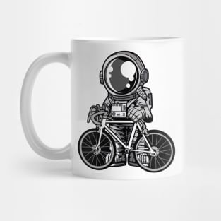 Astronaut Bicycle Mug